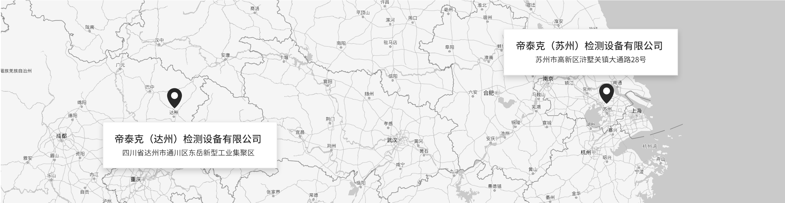 帝泰克公司位置地图